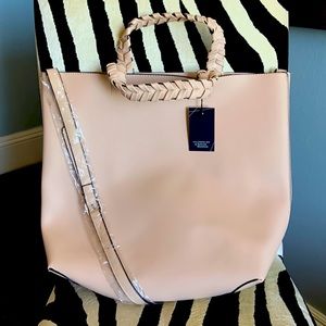 NWT Jules Kae bag charlotte tote shoulder bag strap tote Box Of Style Vegan.